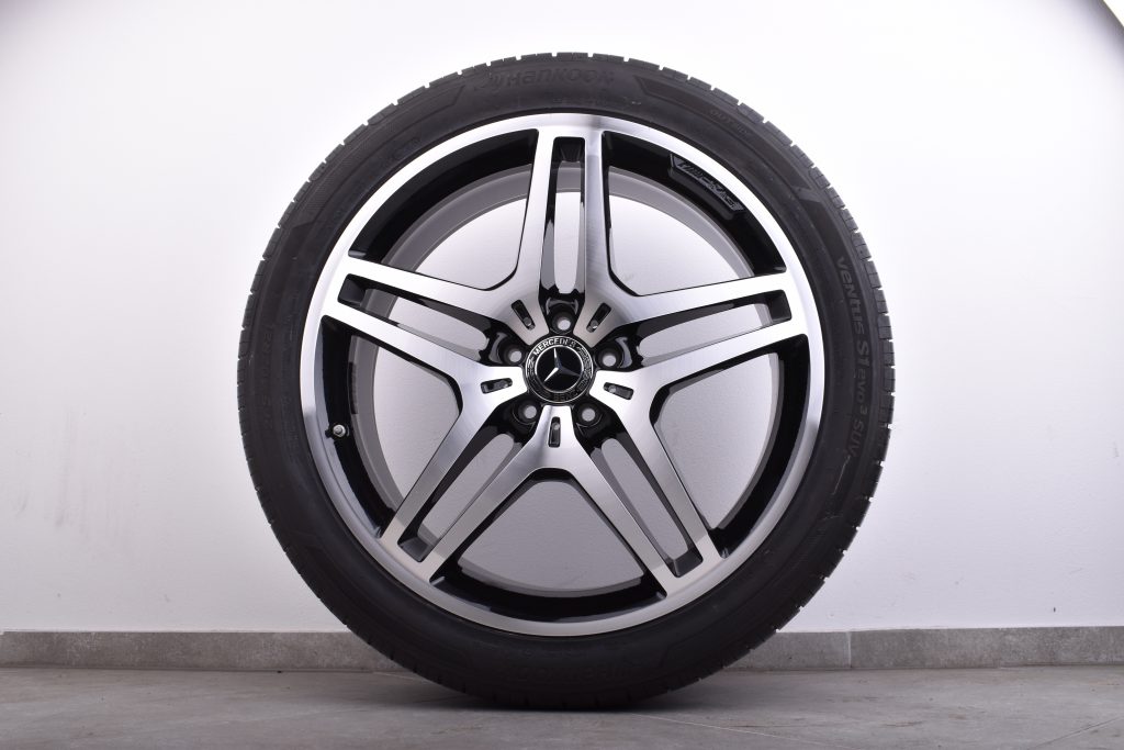 Original Mercedes-AMG 21 Zoll ML GLE W166 Kompletträder – Ansicht 3