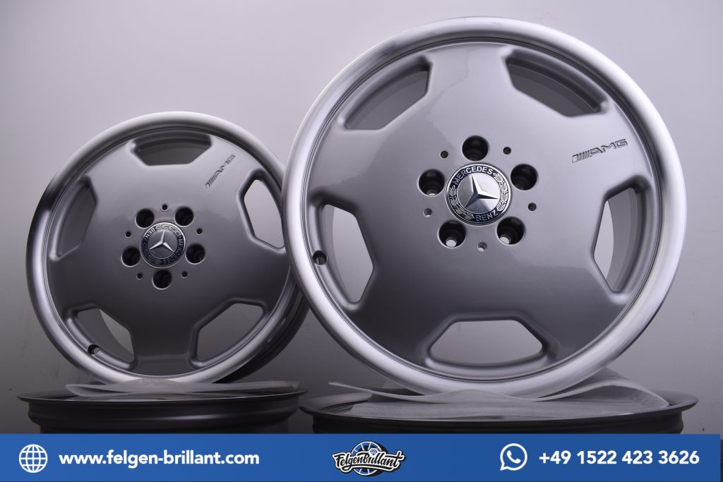 Mercedes AMG Styling 2 17 Zoll Felgen für E-Klasse W201 W202 W124 W190 – Original AMG