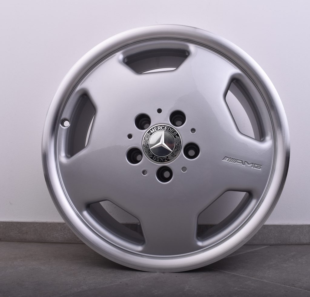 Original Mercedes E-Klasse W201 W202 W124 W190 AMG Styling 2 17 Zoll Felgen – Ansicht 5