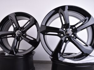 Satz Audi Blade Felgen 20 Zoll für Modell A8 und S8 Typ 4H D4, 5-Speichen-Design