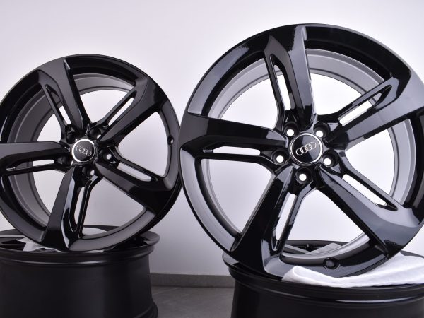 Satz Audi Blade Felgen 20 Zoll für Modell A8 und S8 Typ 4H D4, 5-Speichen-Design