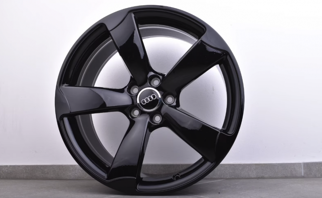 Original Audi A8 / RS7 / A7 4G 21 Zoll Rotor Felgen - Schwarz – Ansicht 3
