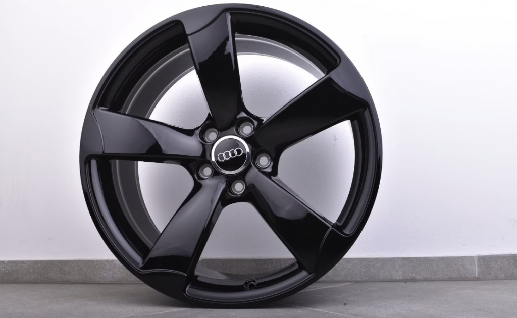 Original Audi A8 / RS7 / A7 4G 21 Zoll Rotor Felgen - Schwarz – Ansicht 4