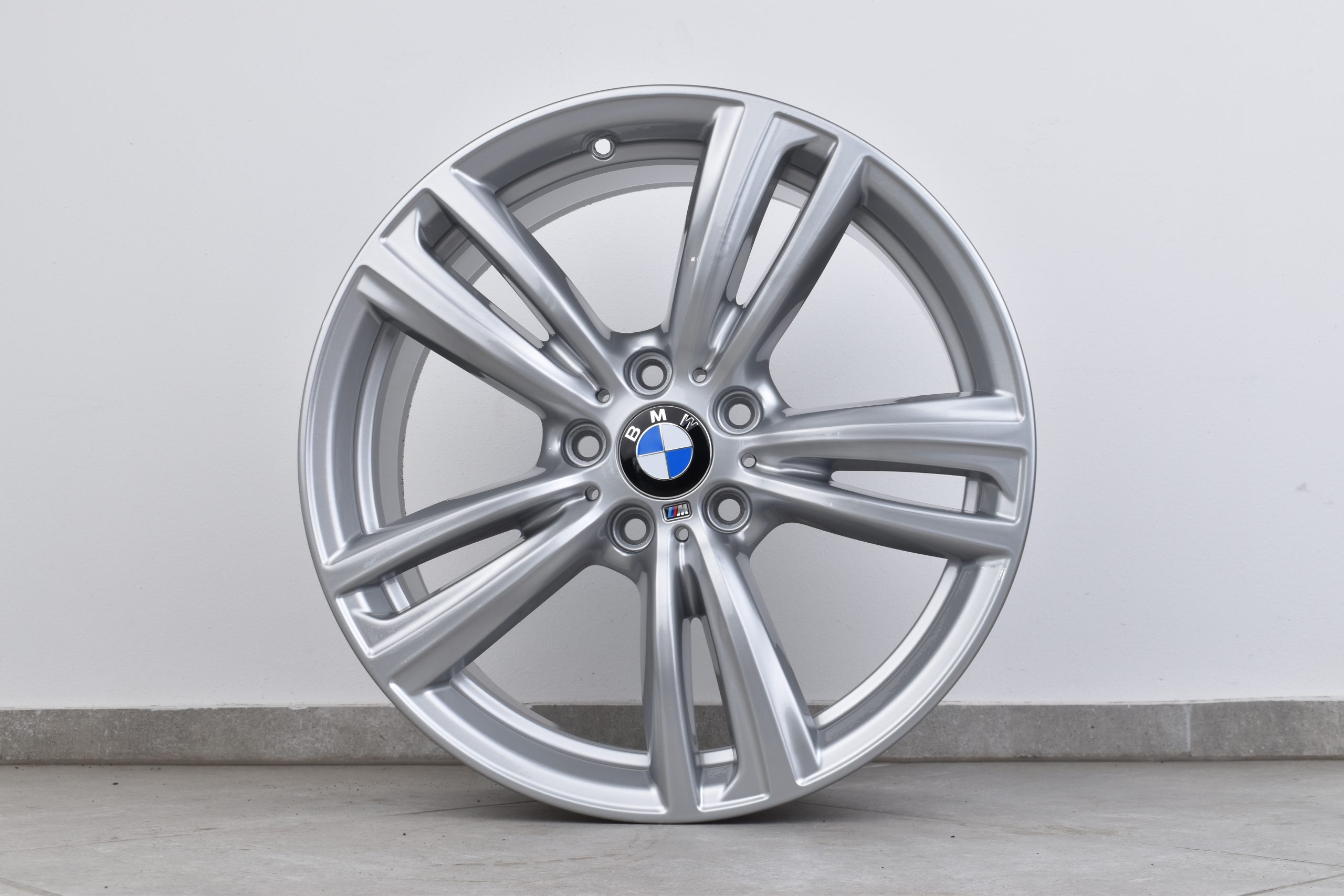 4x Original BMW 3er F30 F31 4er F32 F33 4er F36 19 Zoll" M442 Felgen - Silber 4 BMW_3er_F30_F31_4er_F32_F33_F36_19_Zoll_M442_Felgen_Silber