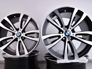 BMW X5 F15 X6 F16 Styling 469 Original Felgen Glanzschwarz Felgen Brillant