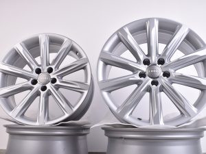 4x Original Audi A7 S7 4G 19 Zoll Felgen 8J ET26 Silber 4G8601025K