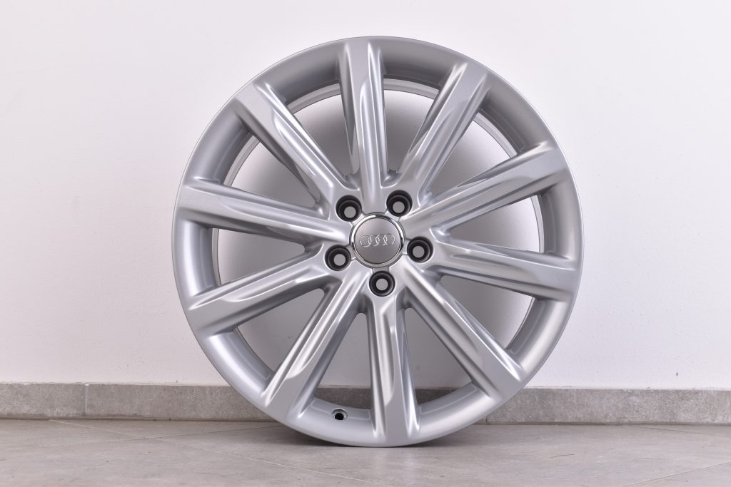 Original Audi A7 S7 4G 19 Zoll Felgen 8J ET26 Silber 4G8601025K – Ansicht 2