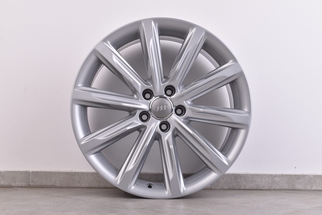 Original Audi A7 S7 4G 19 Zoll Felgen 8J ET26 Silber 4G8601025K – Ansicht 4