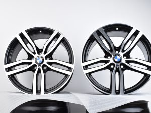 4x Original BMW X6 F16 X5 F15 19 Zoll Styling 623M Felgen Schwarz Bicolor