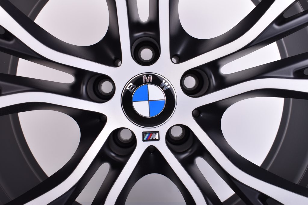 Original BMW X5 F15 X6 F16 21 Zoll Styling M599 Felgen Schwarz Seidenmatt – Ansicht 6