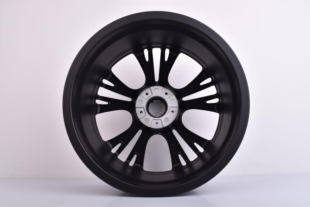 Original BMW X5 F15 X6 F16 21 Zoll Styling M599 Felgen Schwarz Seidenmatt – Ansicht 7