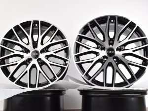 4x Original Audi A5 S5 B8 8T 8F 19 Zoll Sommerräder 9J ET33 Silber 8T0601025DC