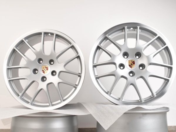 Original Porsche Panamera 970 20 Zoll RS Spyder Felgen Silber GTS Turbo