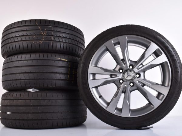 Original Mercedes C Klasse W205 S205 C205 18 Zoll Sommerräder Goodyear inkl. RDKS