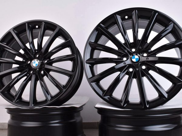 Original BMW 5er G30 G31 19 Zoll Styling 633 Felgen Glanzschwarz