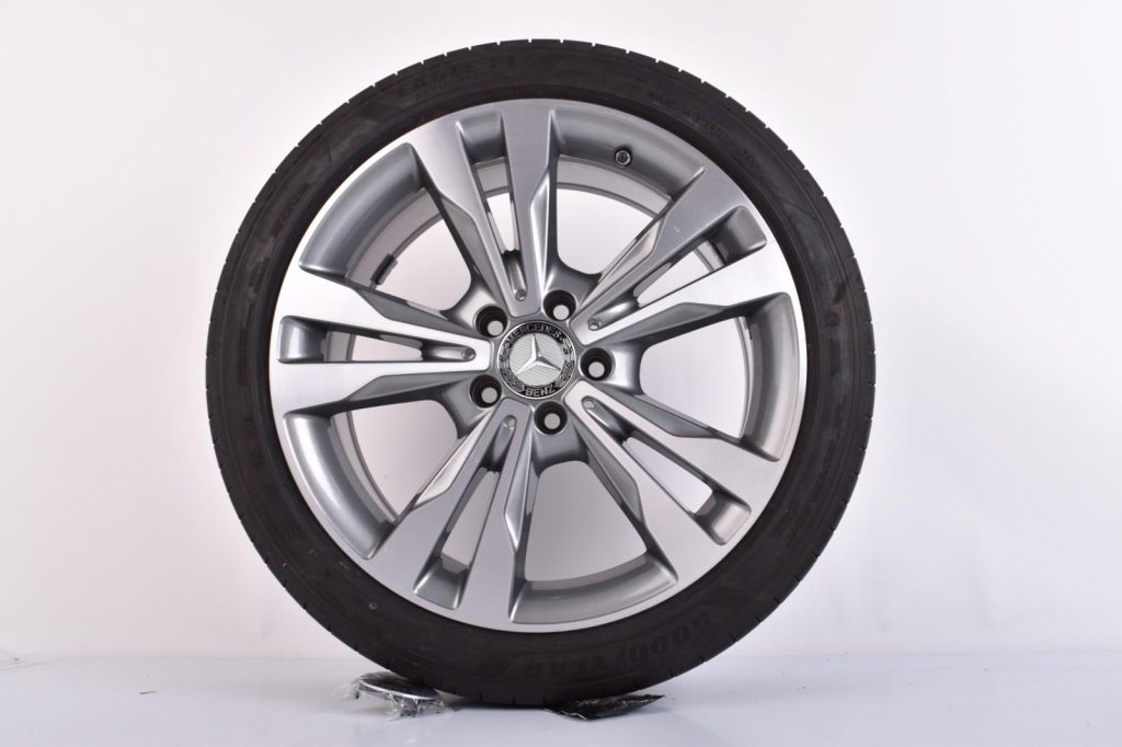Original Mercedes C Klasse W205 S205 C205 18 Zoll Sommerräder Goodyear inkl. RDKS – Ansicht 2