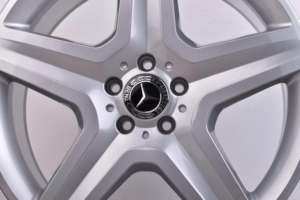 Original Mercedes AMG M Klasse ML W166 20 Zoll Felgen 9J ET57 Silber – Ansicht 6