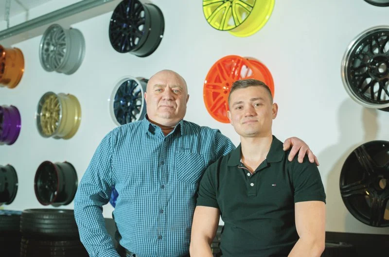 Das Team von Felgen Brillant
